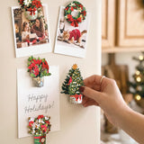 Floral Magnets: Holiday Collection
