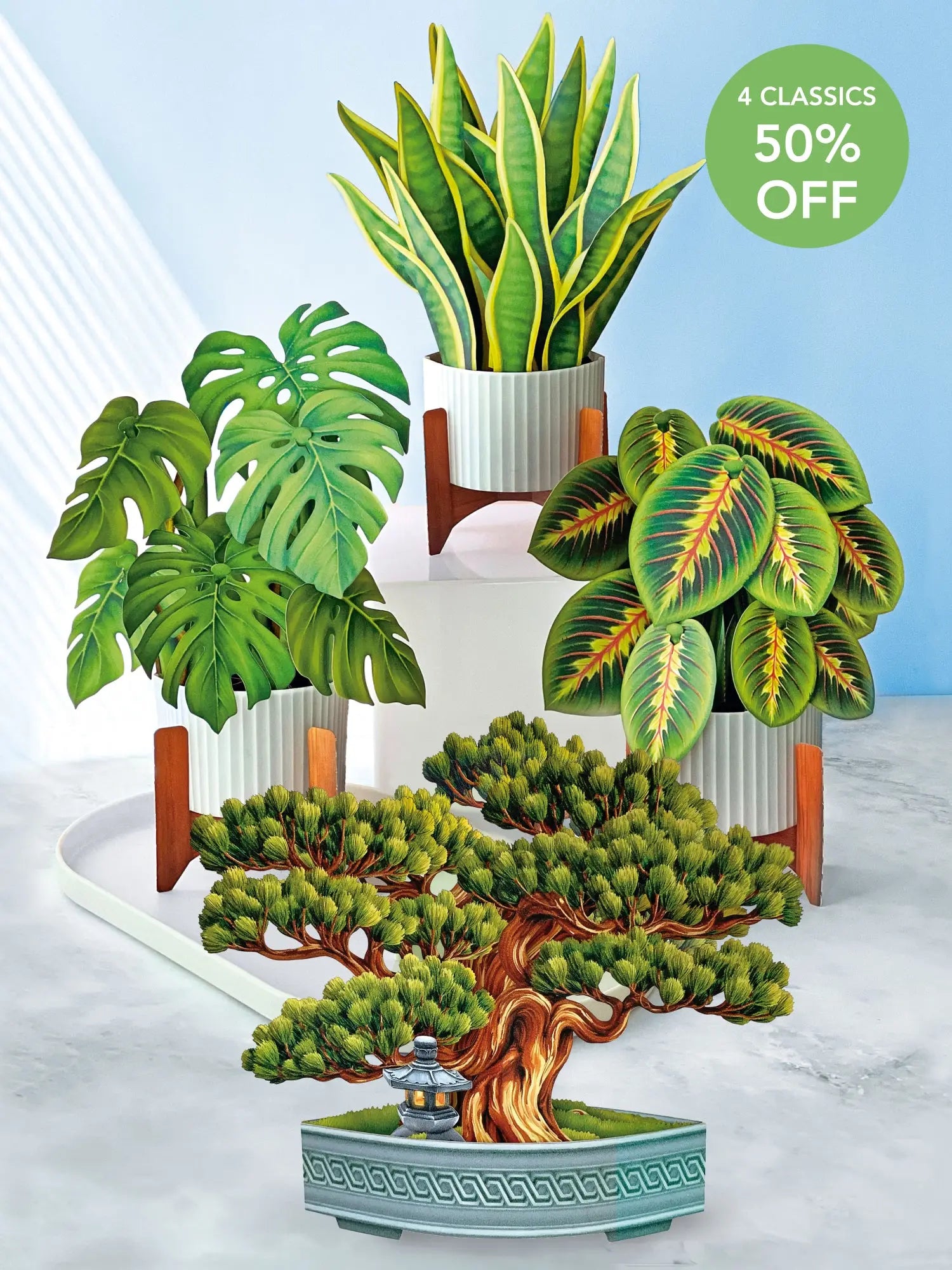 Classic Houseplants Bundle FreshCut Paper