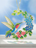 Hummingbird Oasis Suncatcher