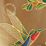 Grande Dahlia Sunrise + Hummingbird Suncatcher Set