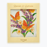 Lavender & Butterflies Suncatcher