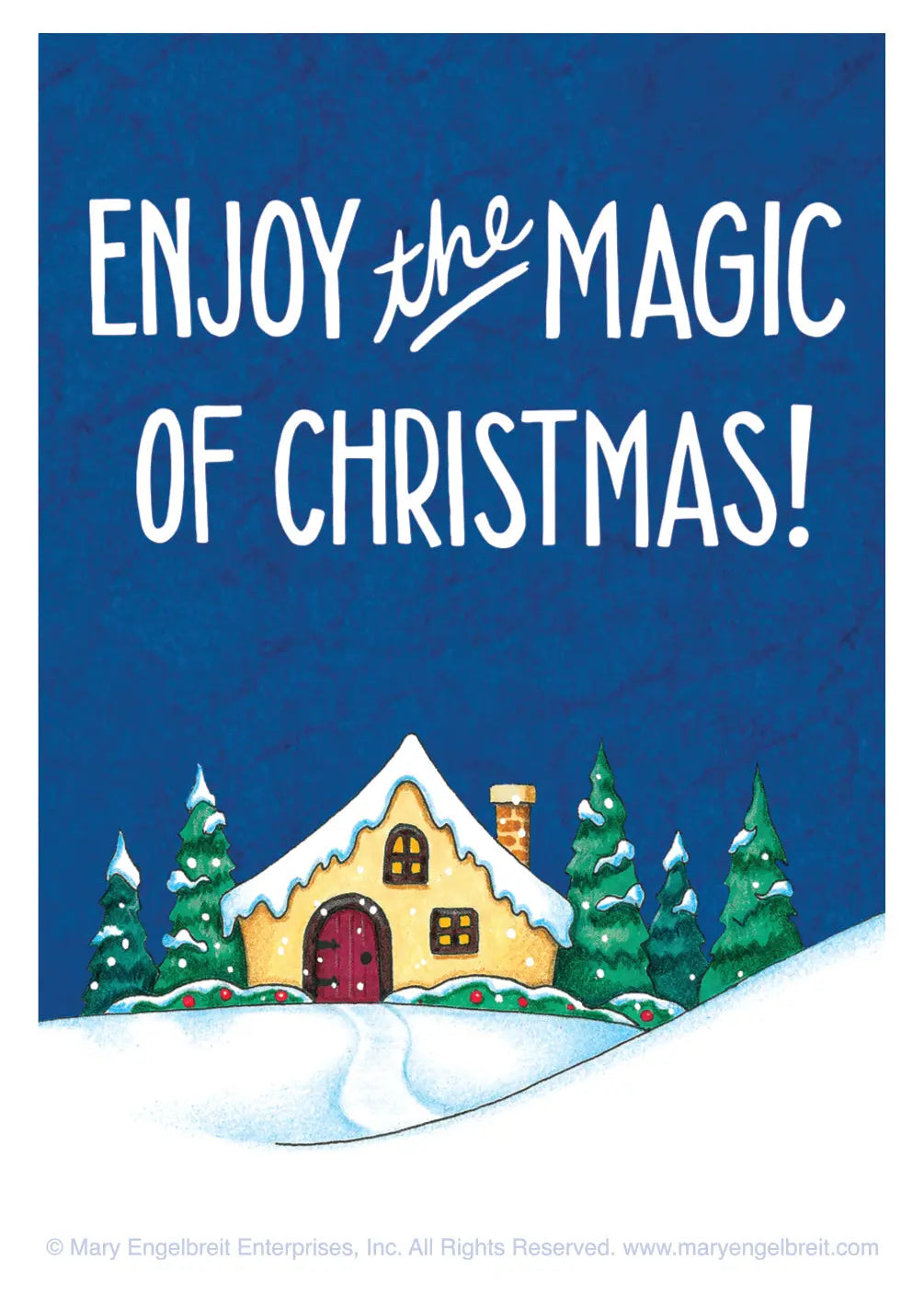 Mary Engelbreit Advent Calendar Card Freshcut Paper