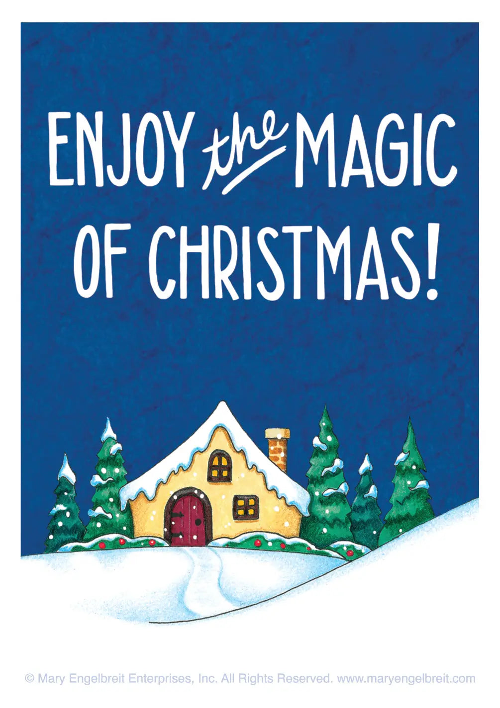 Mary Engelbreit Advent Calendar Card Freshcut Paper
