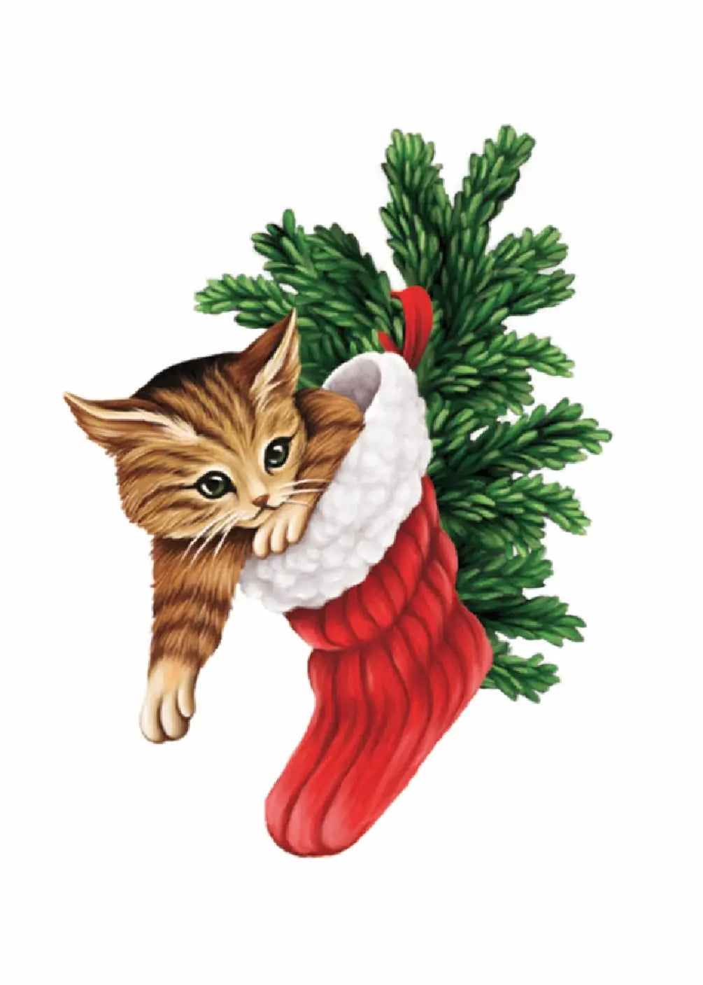 Meowy Tree Card - FreshCut Paper