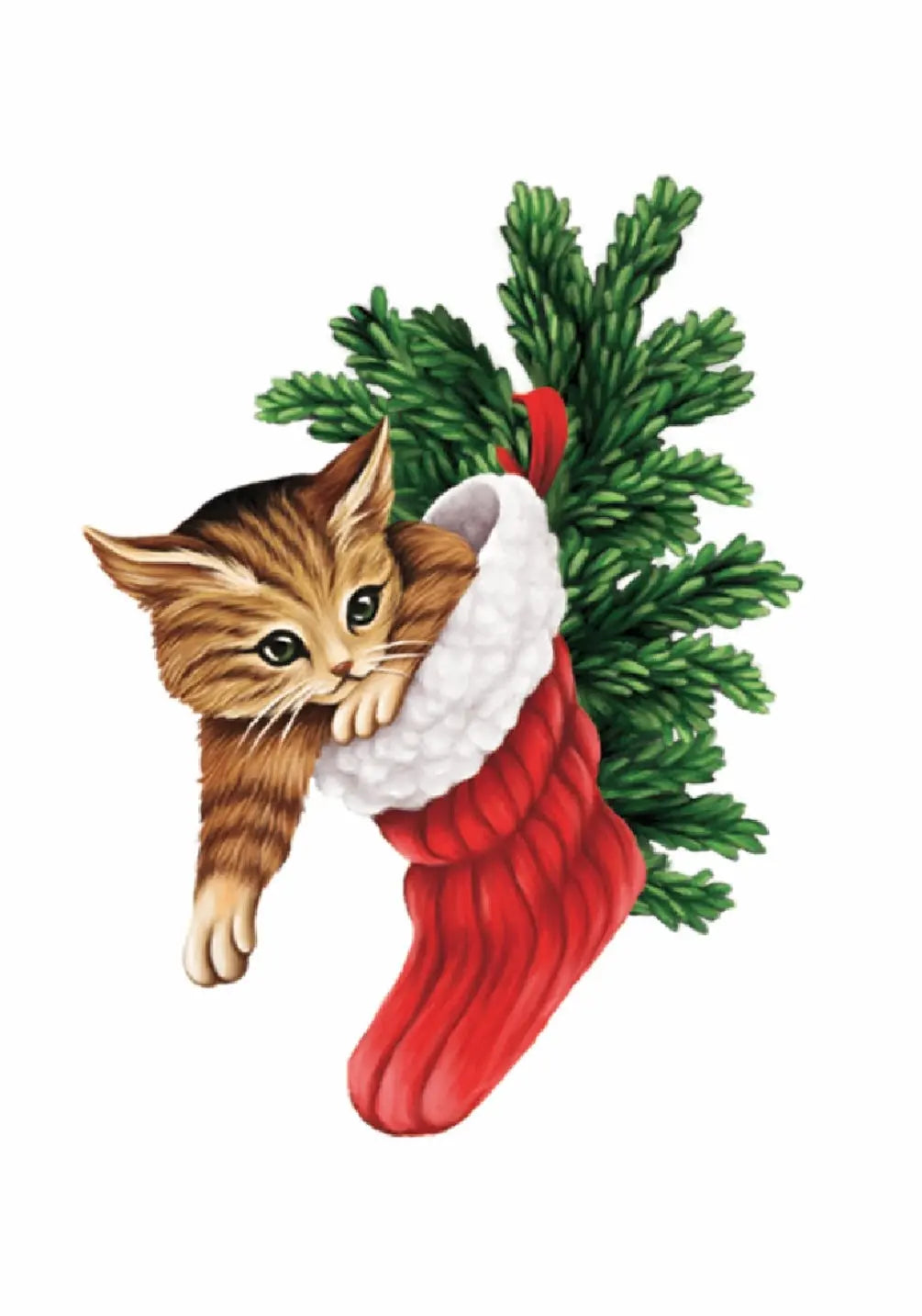 Meowy Tree Card - FreshCut Paper