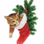Meowy Tree Card - FreshCut Paper