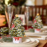 Mini Merry Tree with Red Bow