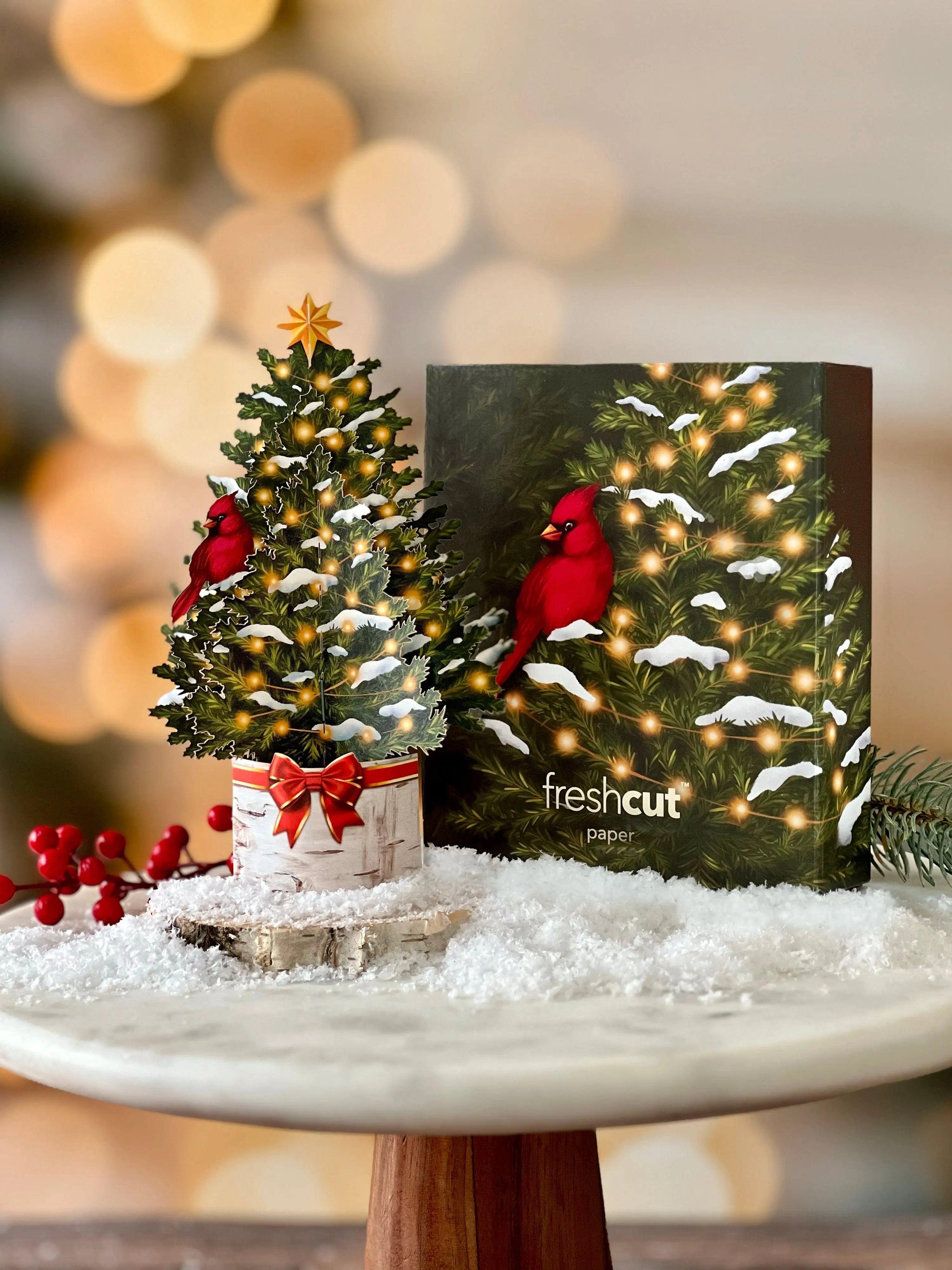 Mini Merry Tree with Holiday Box