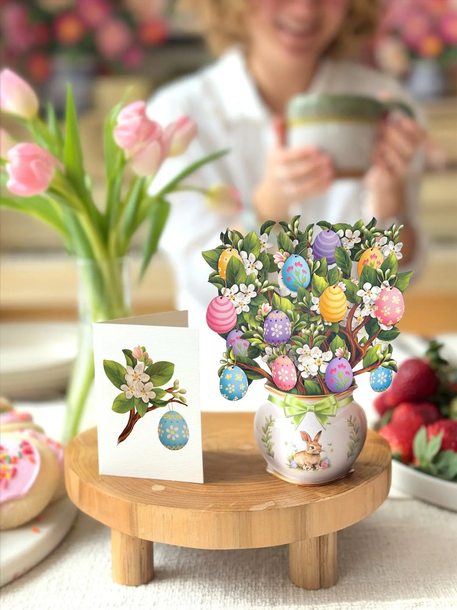 Mini Easter Egg Tree Pop-Up Card - FreshCut Paper