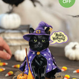 Mini Halloween Cat Pop-Up Card