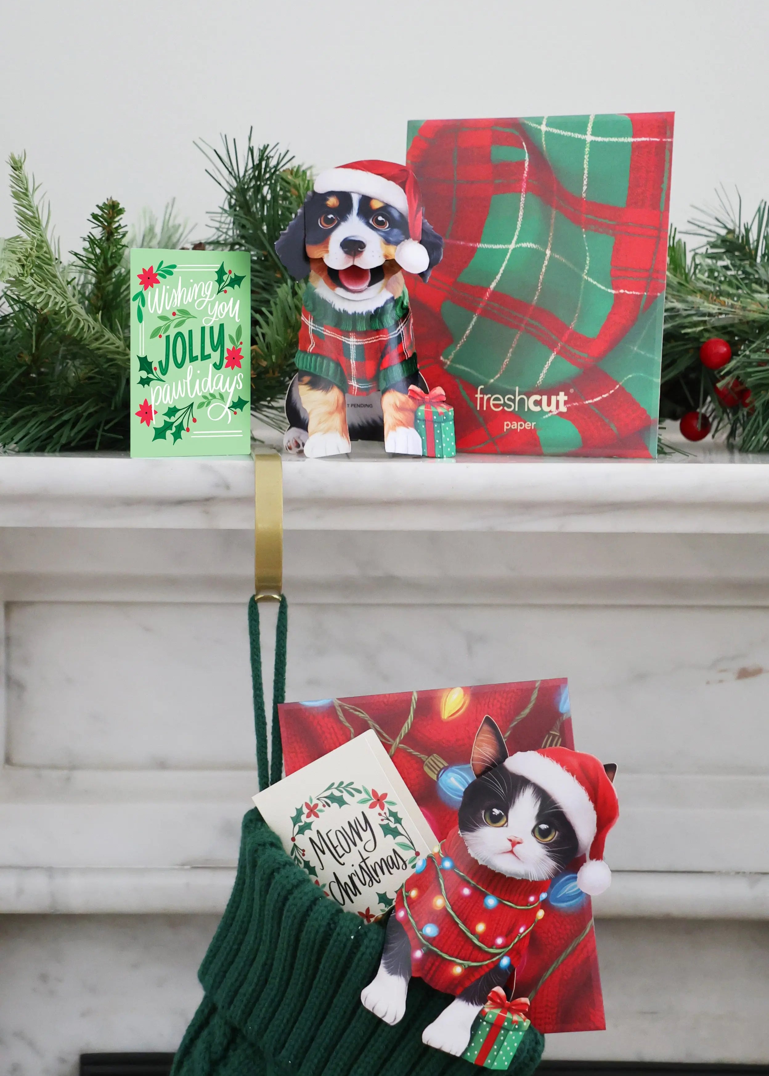 Mini Christmas Pets Bundle FreshCut Paper