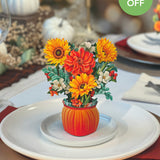 Mini Pumpkin Harvest Pop-Up Card