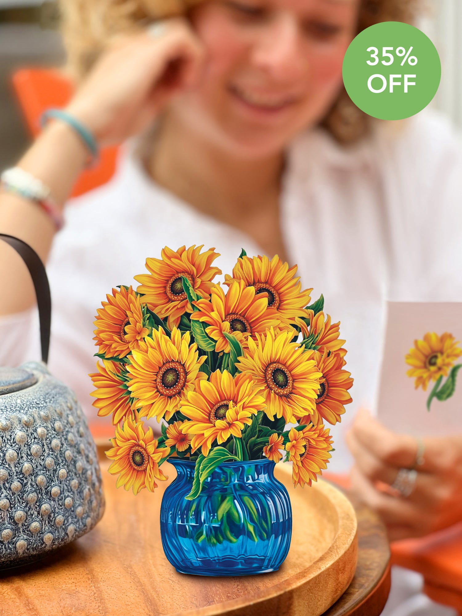 Mini Sunflowers Pop-Up Card