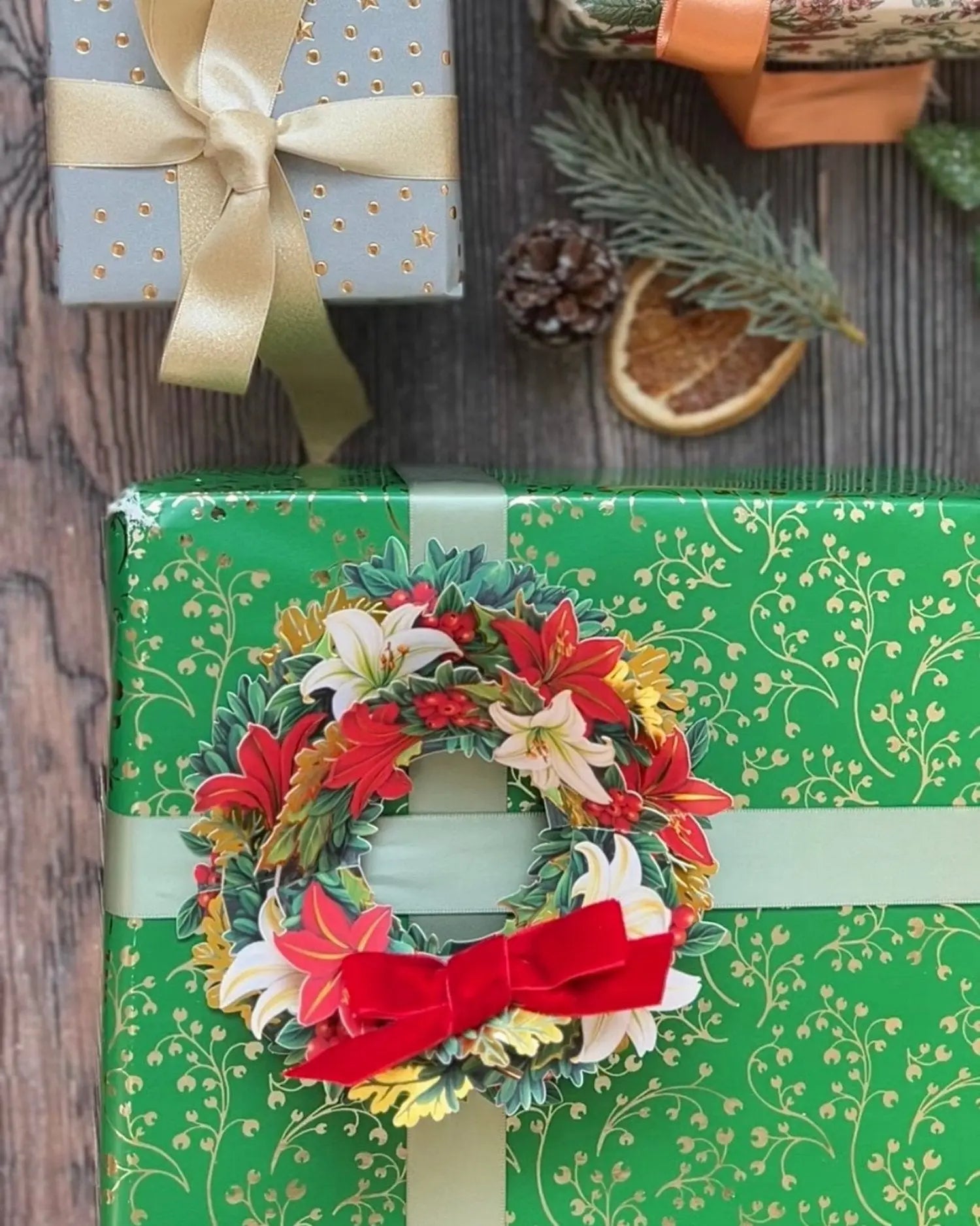 Mini Winter Joy Wreath Gifts