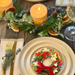 Mini Winter Joy Wreath Tablescape