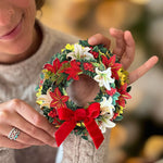 Mini Winter Joy Wreath with model