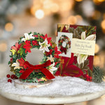 Mini Winter Joy Wreath with Envelope