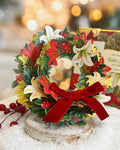Mini Winter Joy Wreath Pop-Up Card
