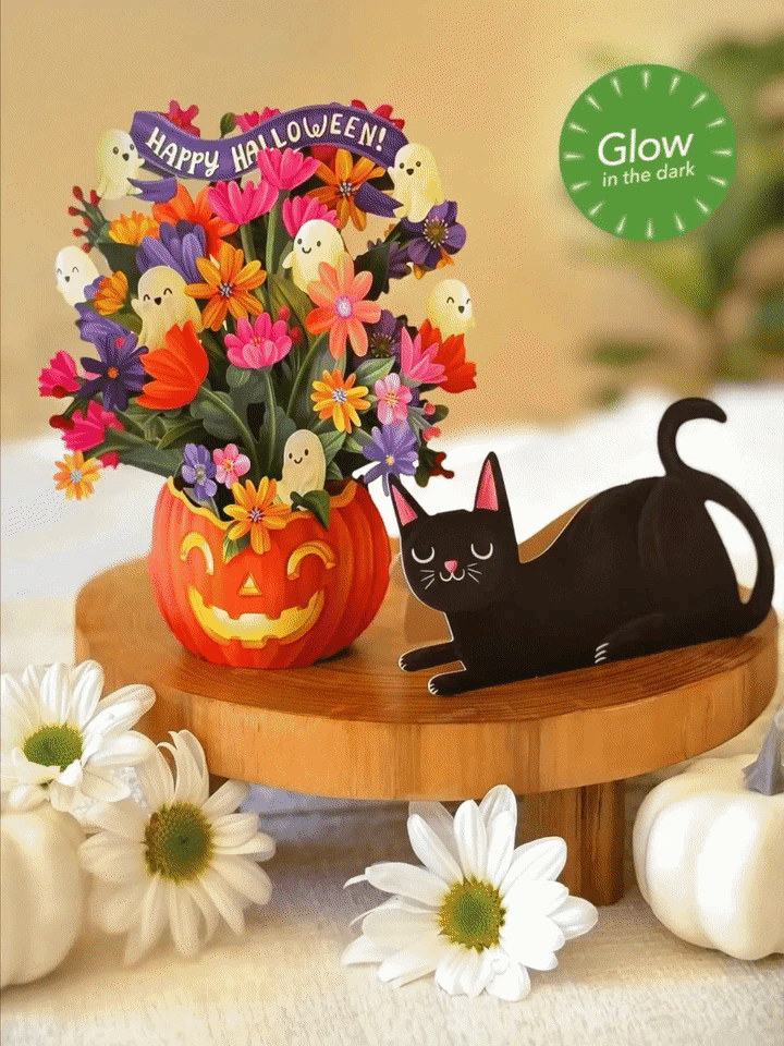 Mini Jack-O'-Lantern Boo-quet