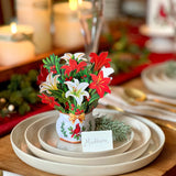 Mini Winter Joy at tablescape