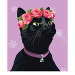 Mother's Day Black Cat Card - FreshCut Paper