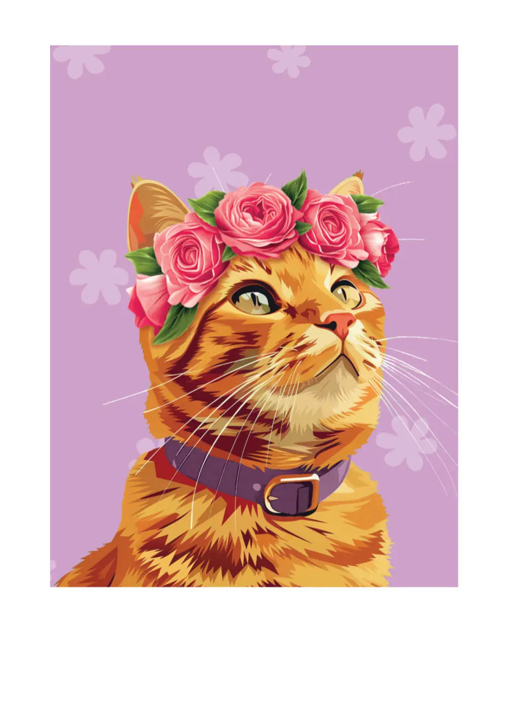 Mother's Day Orange Tabby Cat Card - FreshCut Paper