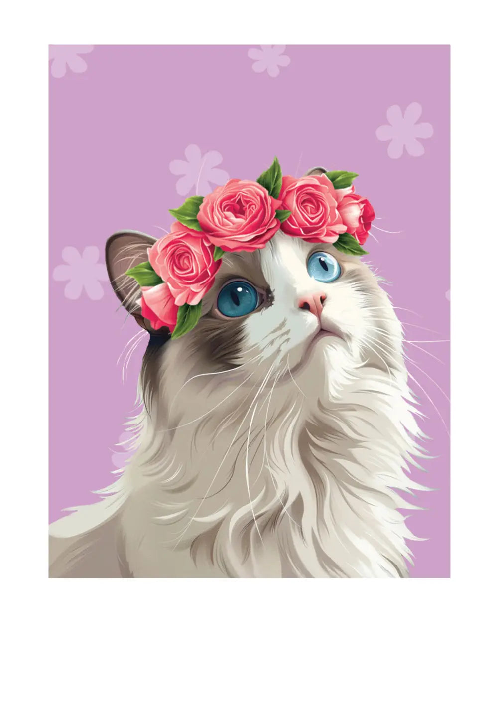 Mother's Day Ragdoll Cat Card - FreshCut Paper
