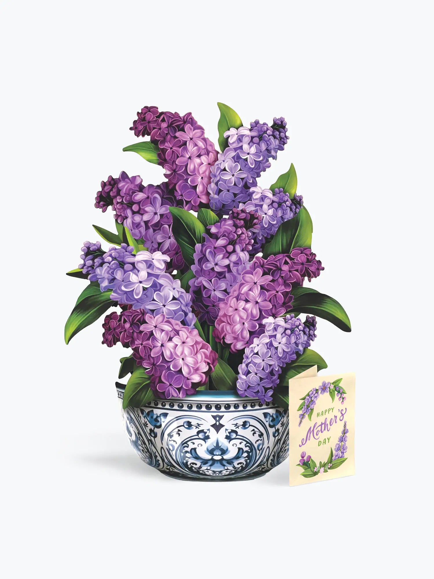 lavender plant mother's day FreshCut Paper LLC Mother's Day Garden Lilac Greeting Card