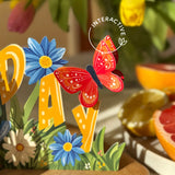 Mother's Day Wishes Accordion Card