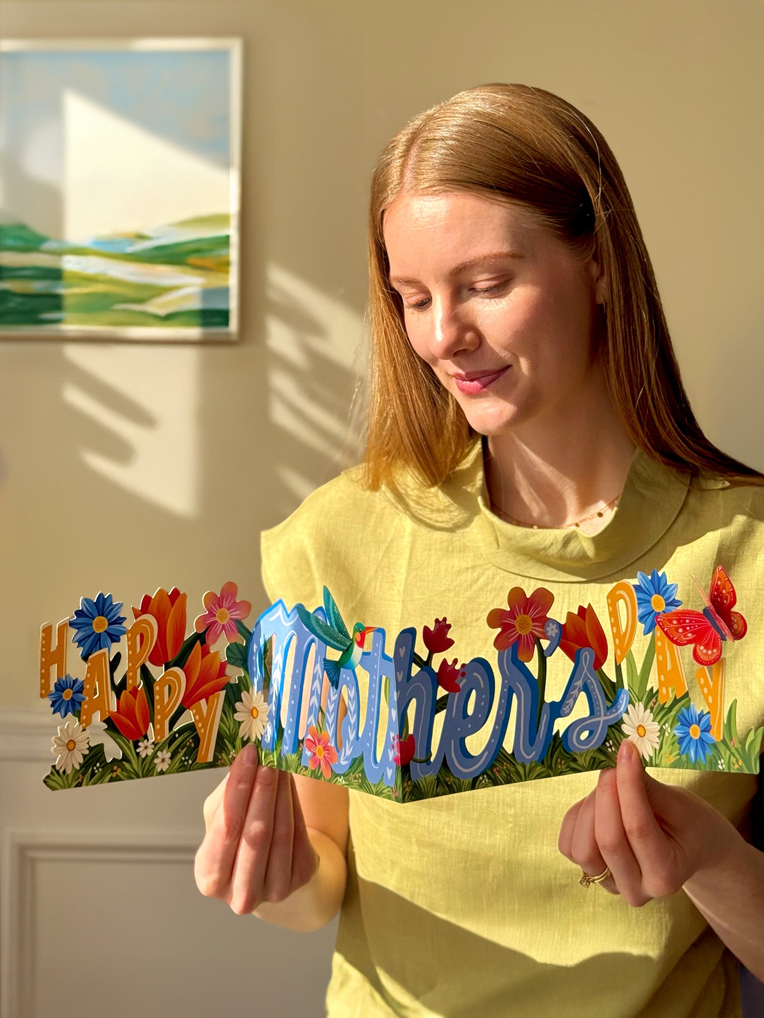 Mother's Day Wishes Accordion Card