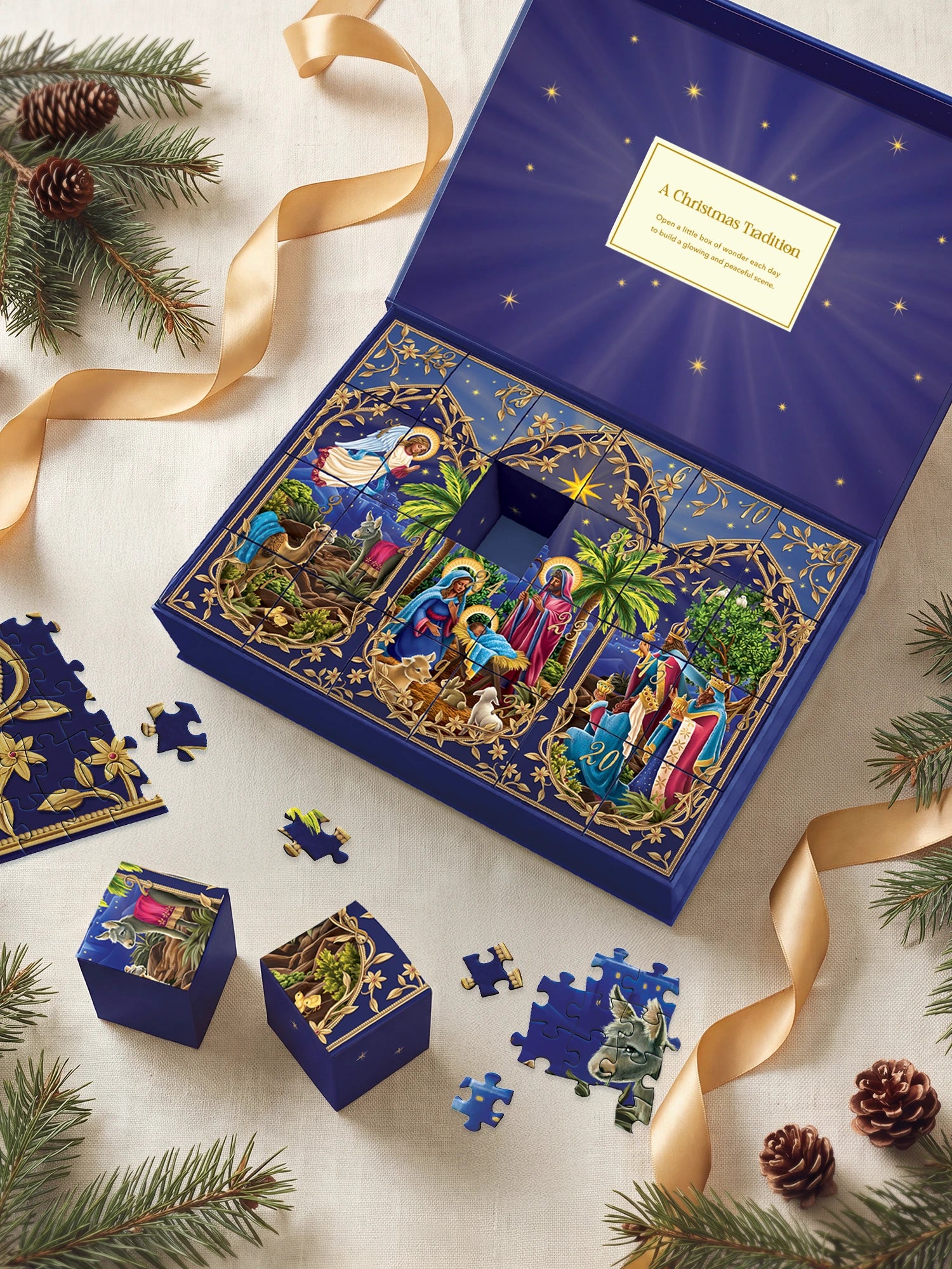 Advent Puzzle: Starlit Nativity