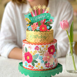 Blooming Birthday Cake