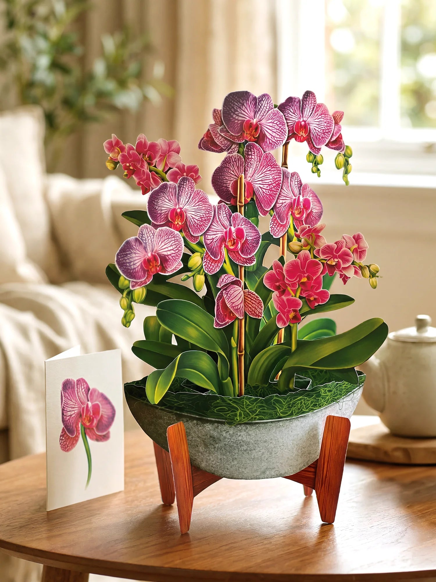 Orchid Oasis Paper Flower Bouquet | FreshCut Paper Floral Beauty