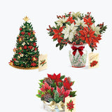 Poinsettias & Pine