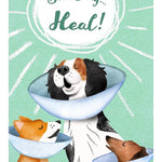 Sit Stay Heal Card - FreshCut Paper