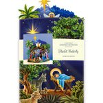 Starlit Nativity Scene with Envelope