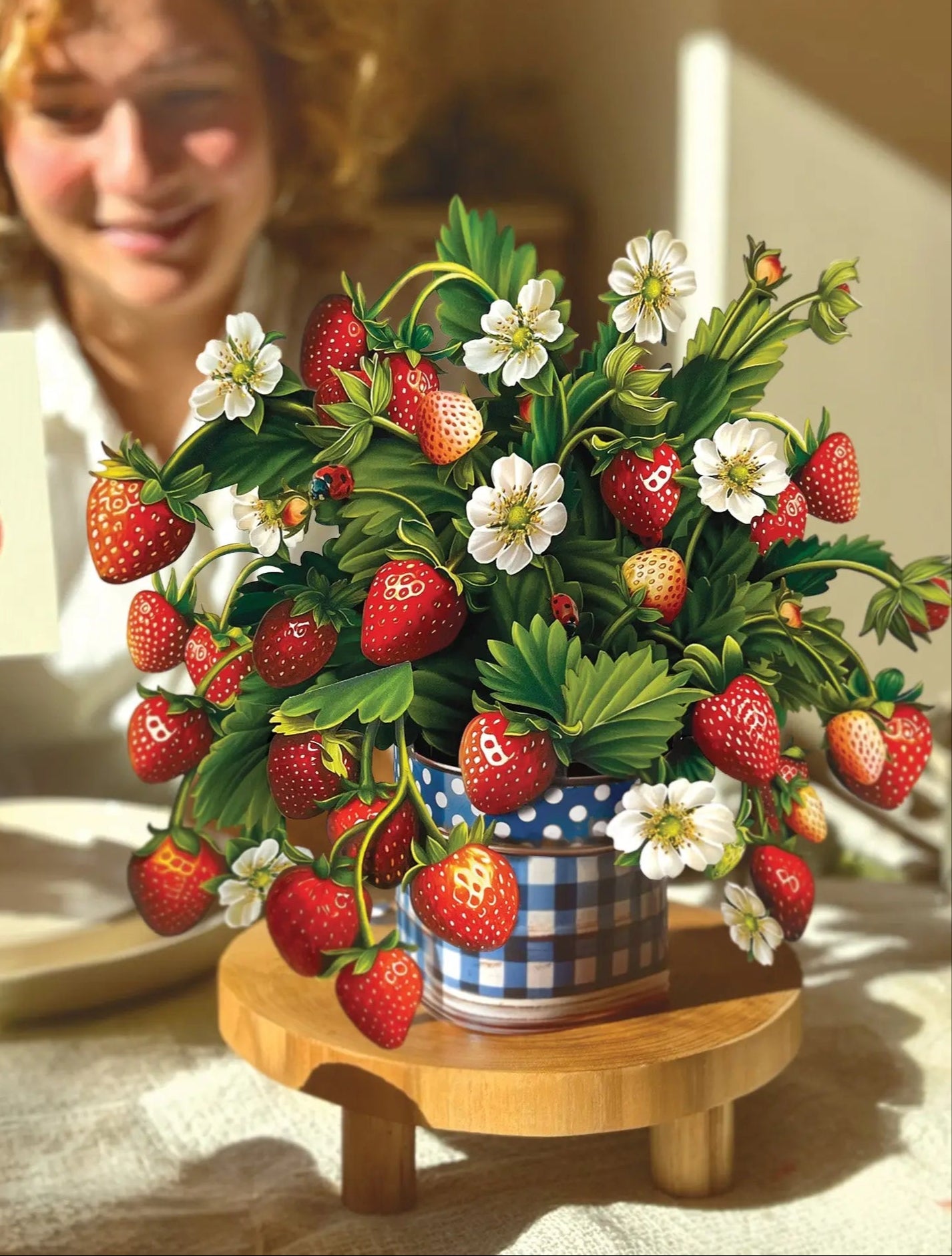 Strawberry Blossom Freshcut Paper