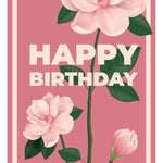 Sweet Magnolia Birthday Card Freshcut Paper