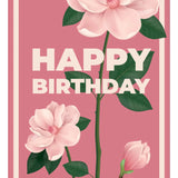 Sweet Magnolia Birthday Card Freshcut Paper