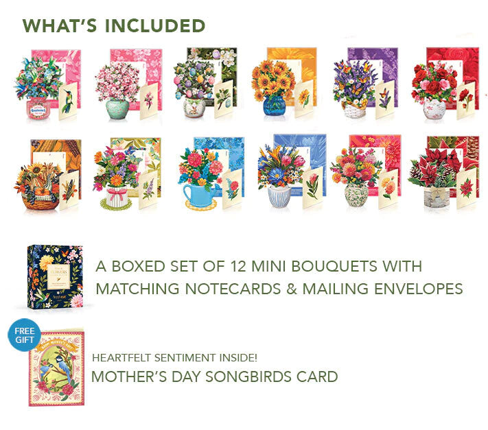 Year of Flowers Vol. 2 + Free Layered Card