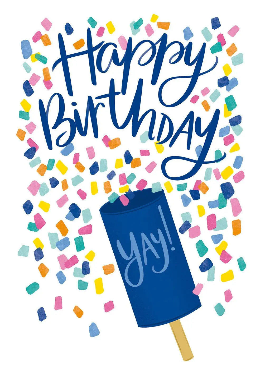 Birthday Confetti Pop Card - FreshCut Paper