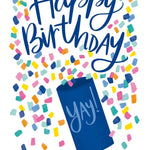 Birthday Confetti Pop Card - FreshCut Paper