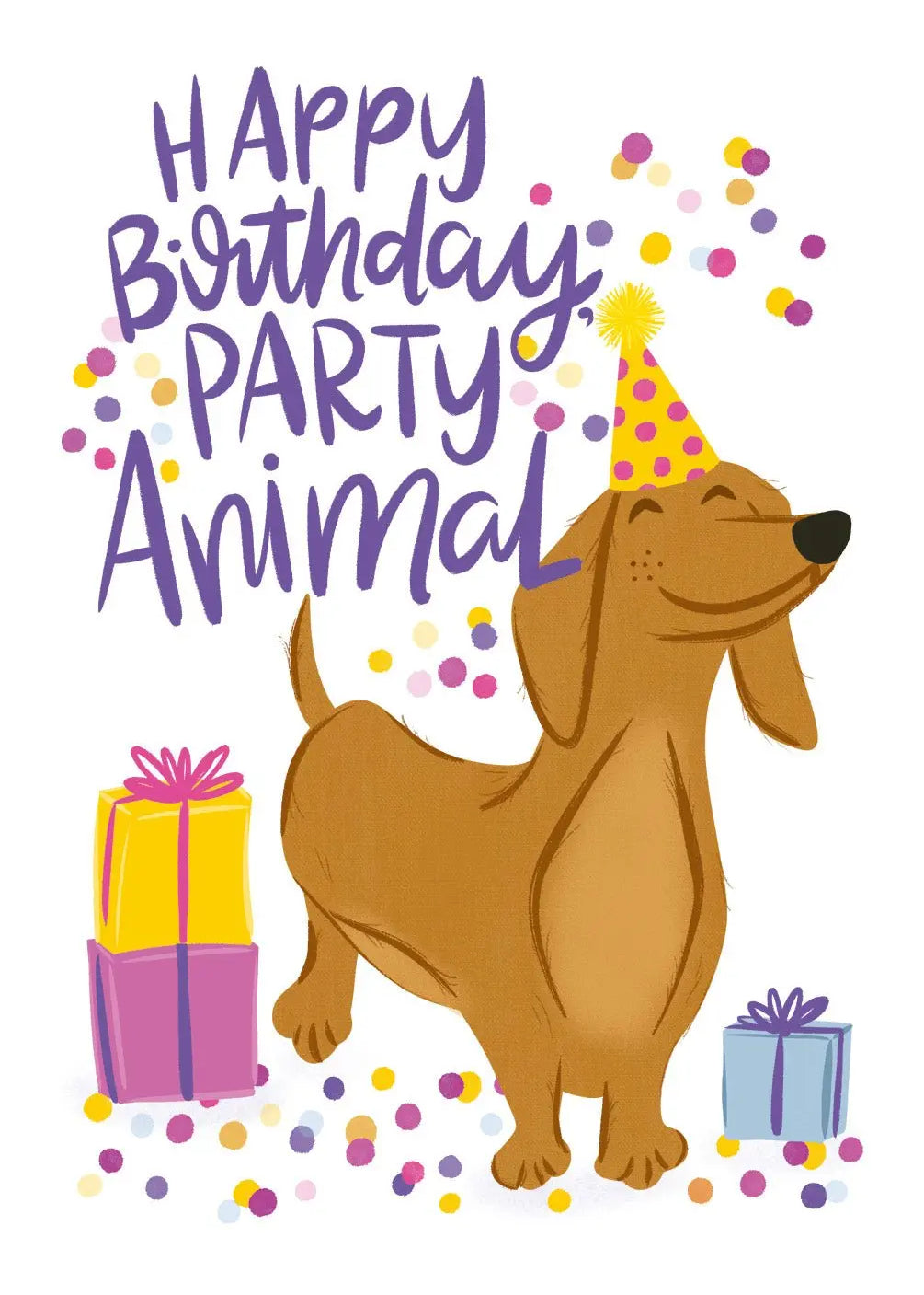 Birthday Pup Card - FreshCut Paper