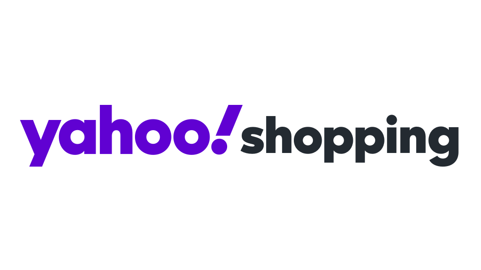 Yahoo Shopping logo on a white background