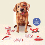 Holiday Golden Retriever Pop-Up Card FreshCut Paper