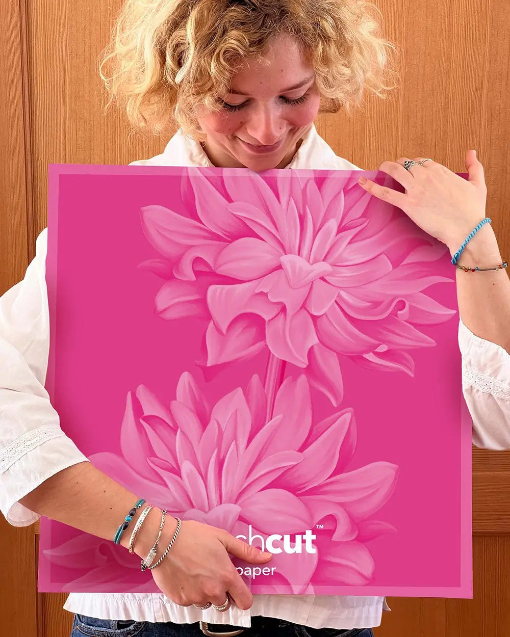 Grande Dahlia Mom Heart - FreshCut Paper