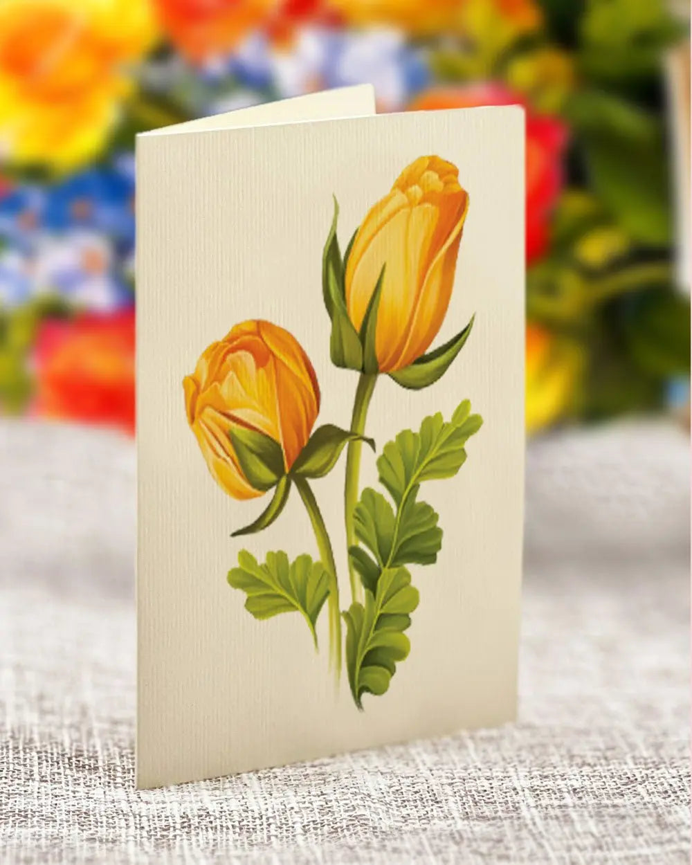 Grande Sorbet Roses Mom Heart - FreshCut Paper