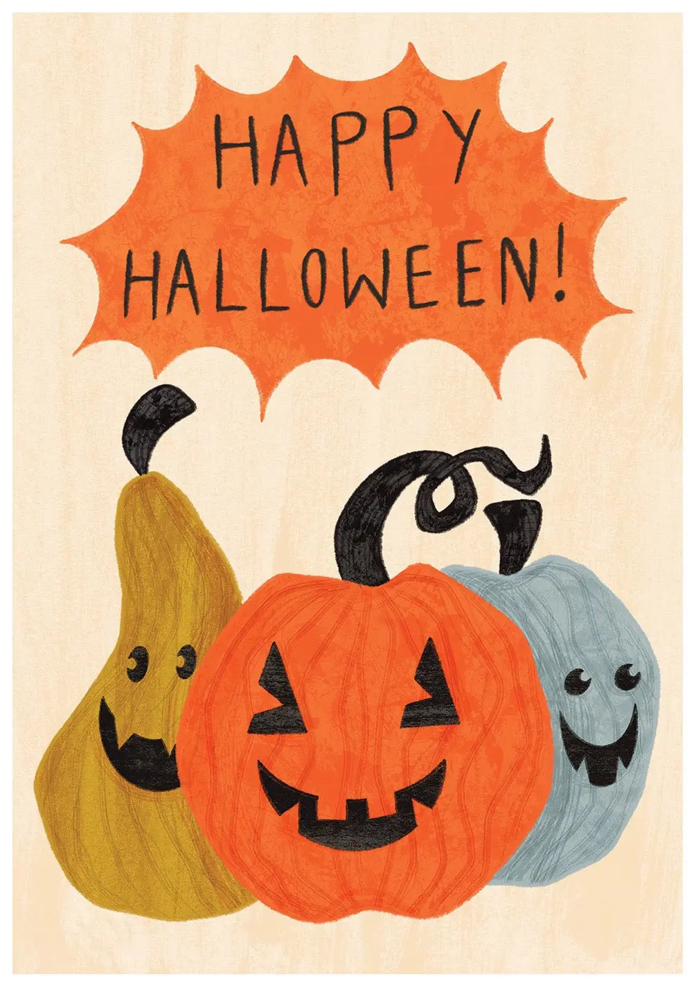 Halloween Pumpkins Card - FreshCut Paper