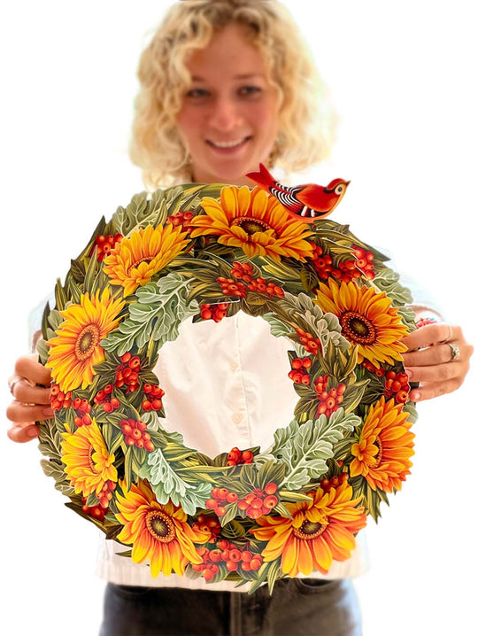 Harvest Wreath - FreshCut Paper