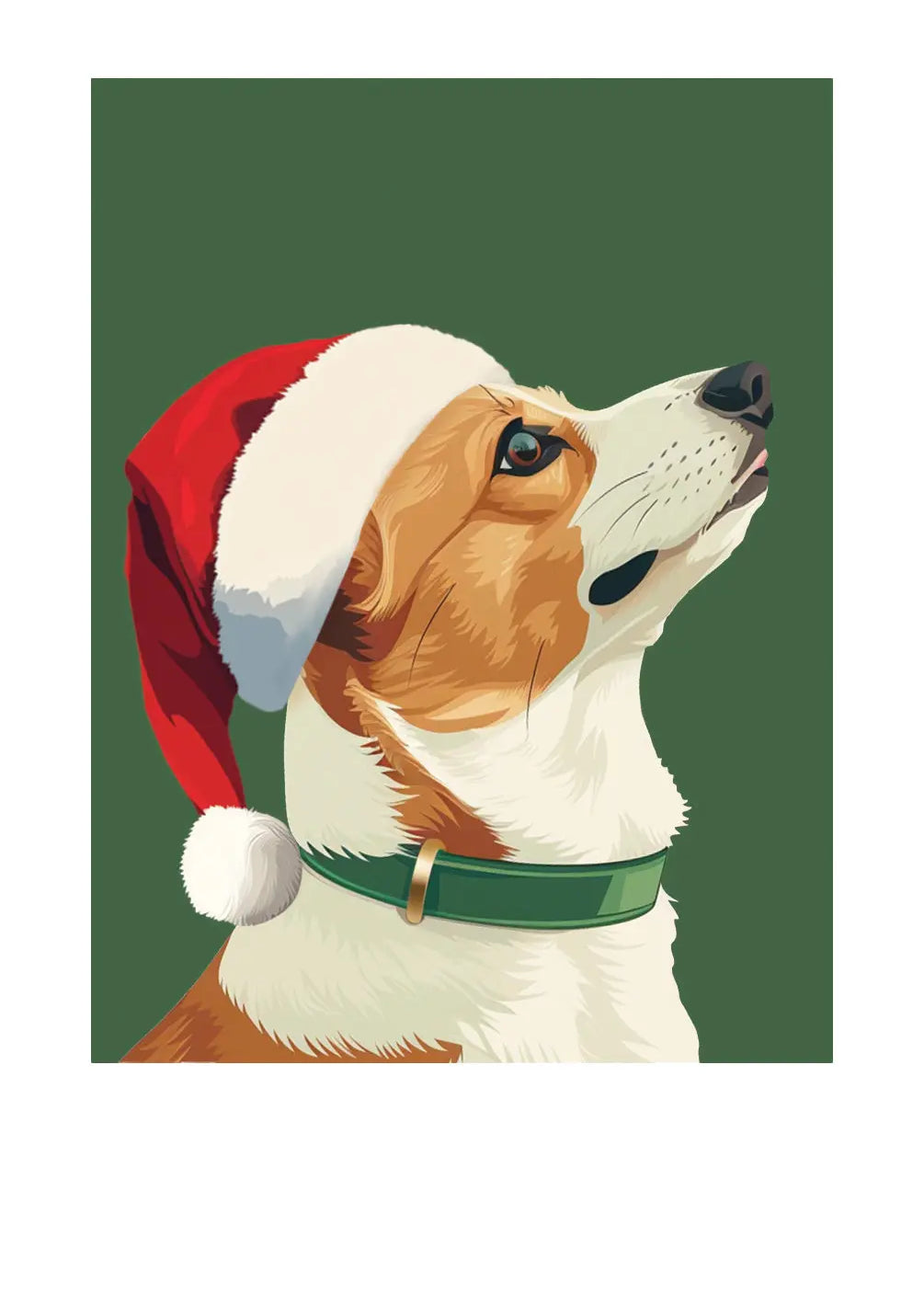 Holiday Corgi Card - FreshCut Paper